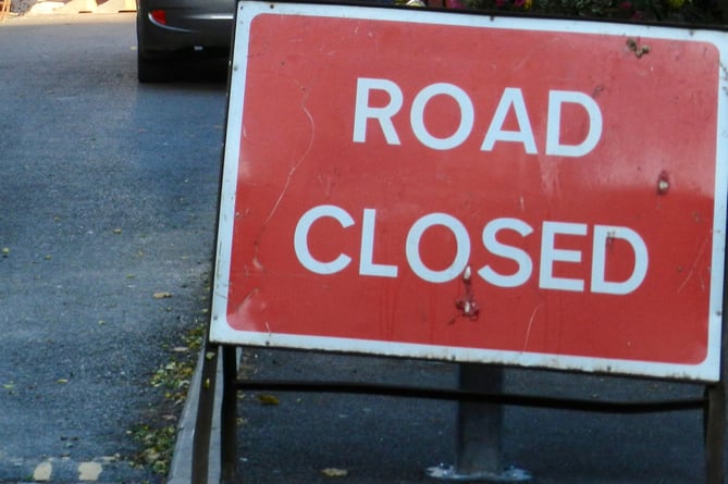 Emergency closure on the A30 between Launceston and Bodmin